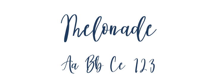 Melonade Font Preview