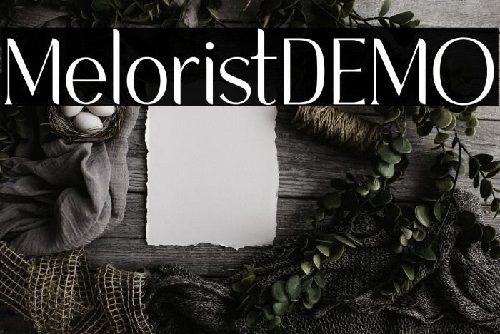 MeloristDEMO Example 2