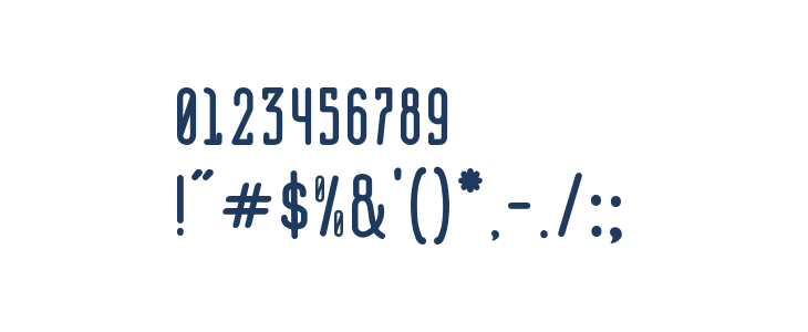 Melowest-Reguler Other Characters