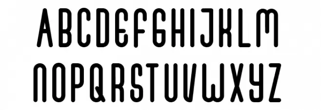 Melowest-Reguler Schriftart Groß