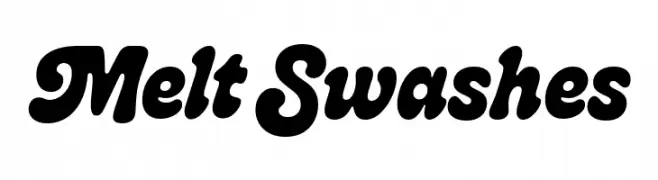 Melt Swashes 字体
