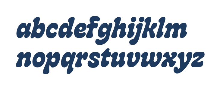 Melt Swashes Lowercase