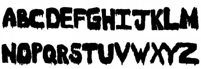 Meltasstic Schriftart Groß