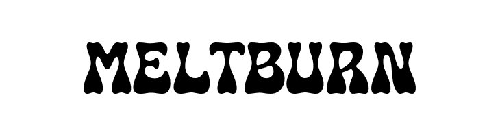 Meltburn  font caratteri gratis