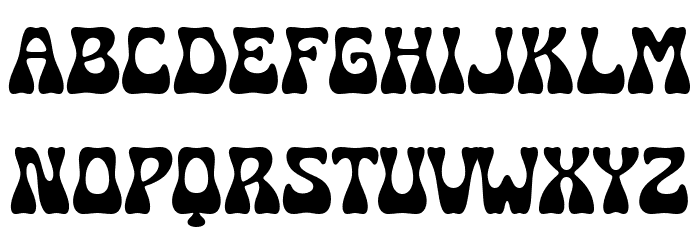 Meltburn Font LOWERCASE