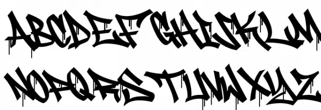 Meltdown Phantom Drip Drip Caratteri MINUSCOLO