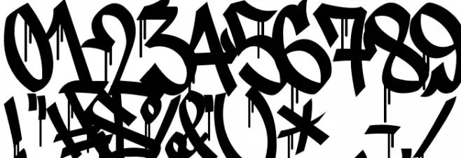 Meltdown Phantom Swash Drip Drip Caratteri ALTRI CARATTERI