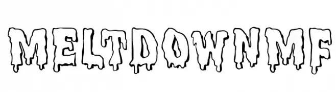 MeltdownMF  baixar fontes gratis