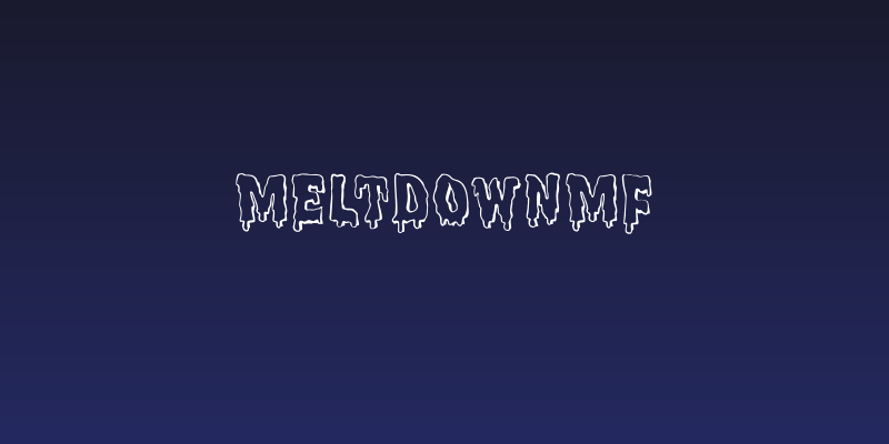 MeltdownMF Social Header