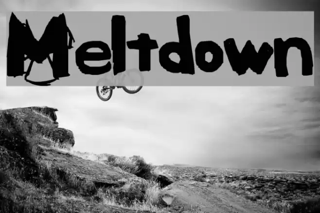 Meltdown フォント examples