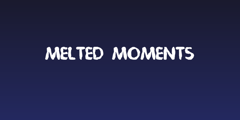 Melted Moments Social Header