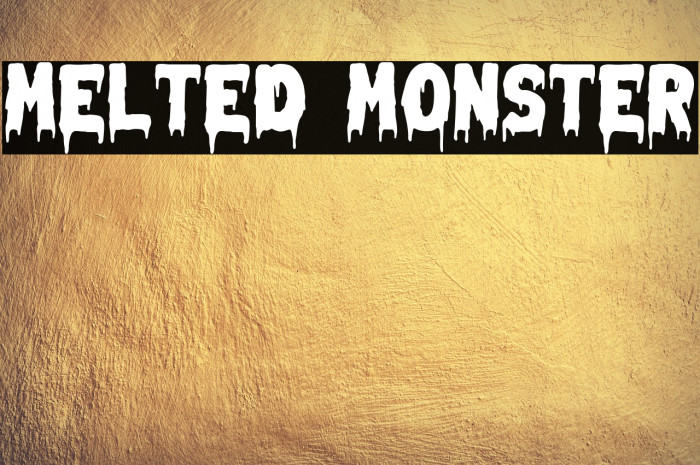 Melted Monster Example 2