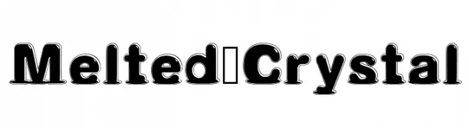 Melted_Crystal  les polices de caractères gratuit tlcharger
