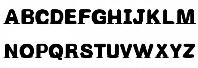 Melted_DL Schriftart Groß