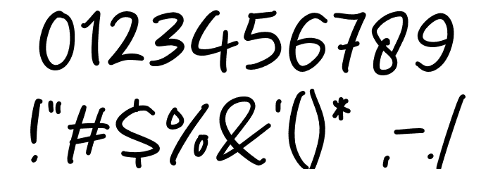 Melthin Font OTHER CHARS