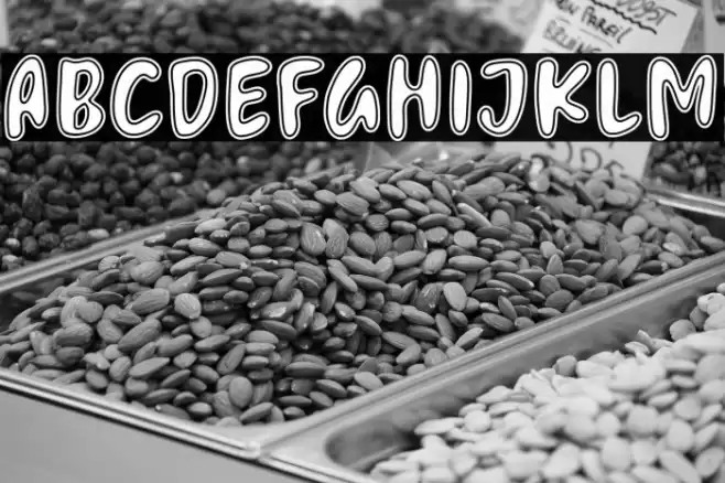 Melting Candle फ़ॉन्ट examples