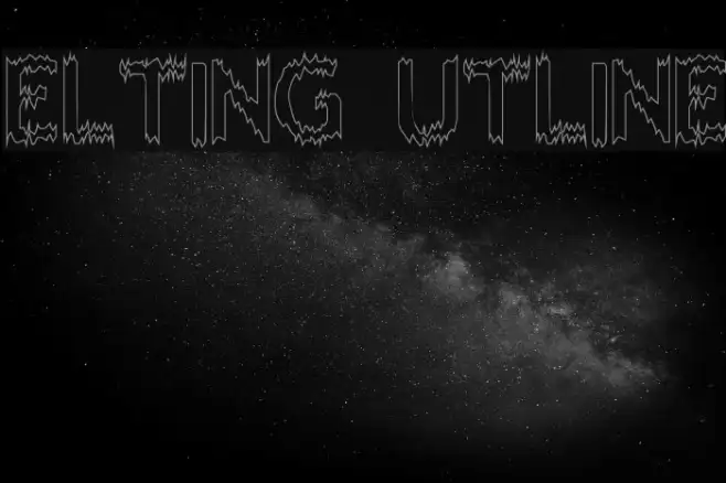 Melting Outline Example 2