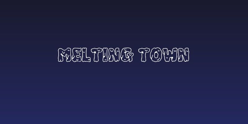 Melting Town Social Header