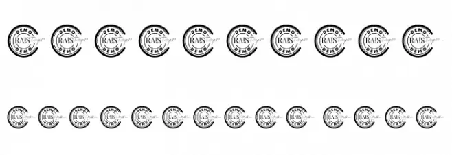 Melting Words Demo Italic Font OTHER CHARS