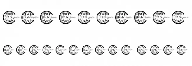 Melting Words Demo Font OTHER CHARS