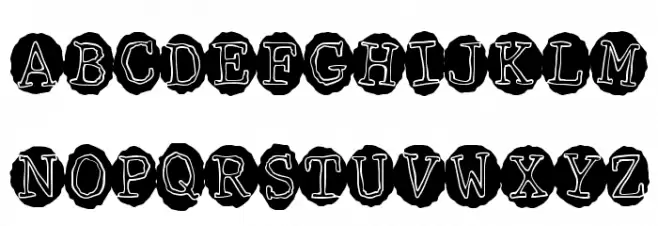 MeltingRecords Schriftart Groß