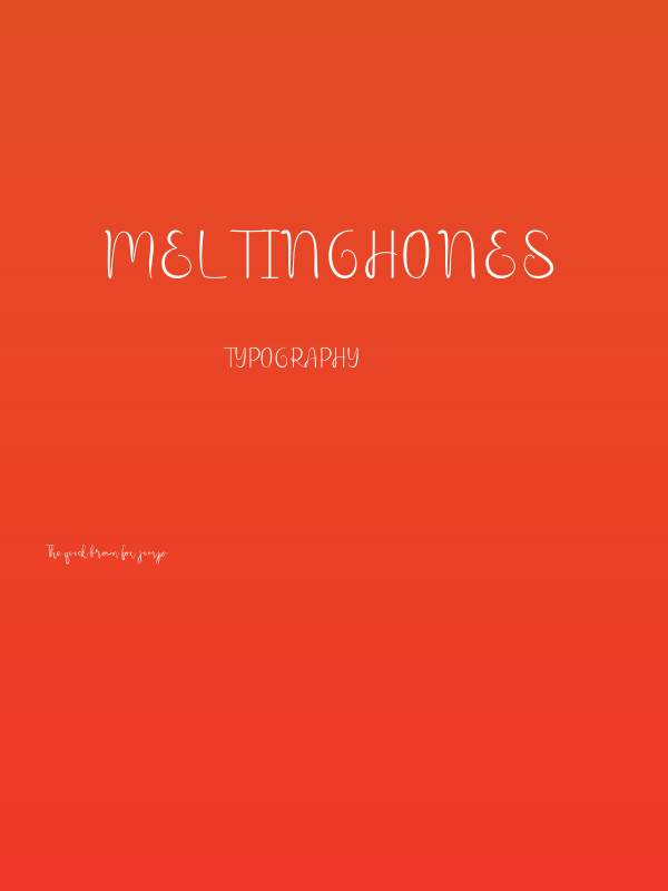 Meltinghones Poster
