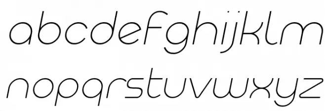 Meltix Light Italic Demo