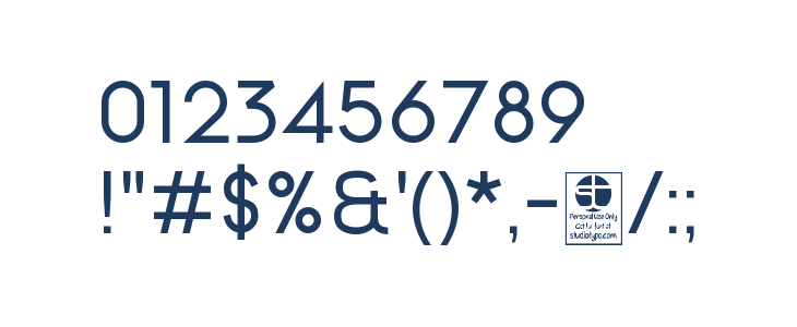 Meltix Regular Demo Other Characters