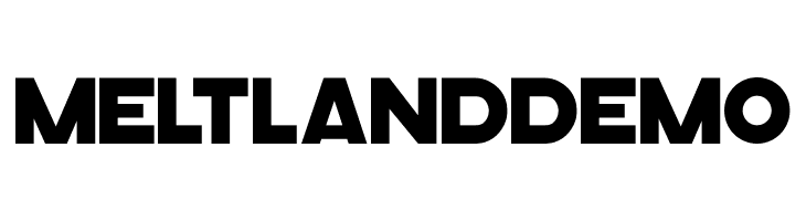 Meltland Demo  baixar fontes gratis