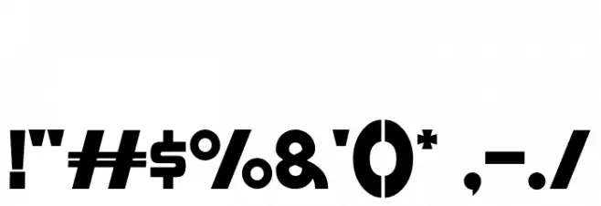 Meltland Demo Font OTHER CHARS