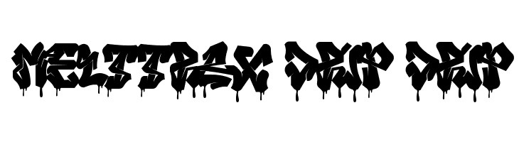 Melttrax Drip Drip  Descarca Fonturi Gratis