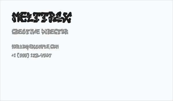 Melttrax Business Card