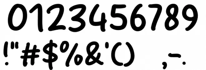 Melty Cake Caratteri ALTRI CARATTERI