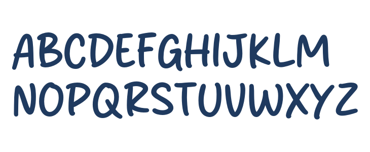 Melty Cake Uppercase