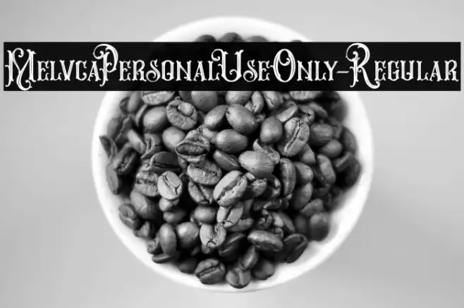 MelvcaPersonalUseOnly-Regular Example 1