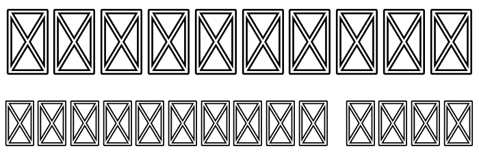 MelvisFree-Outline Font OTHER CHARS
