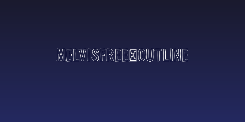 MelvisFree-Outline Social Header