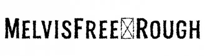 MelvisFree-Rough  Fuentes Gratis Descargar