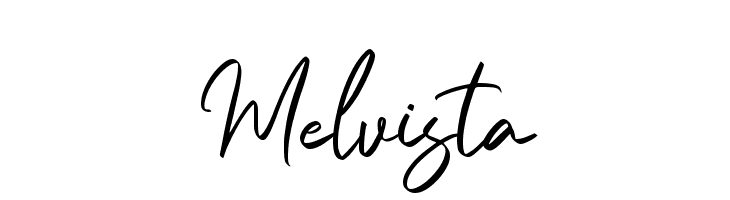 Melvista  免费字体下载