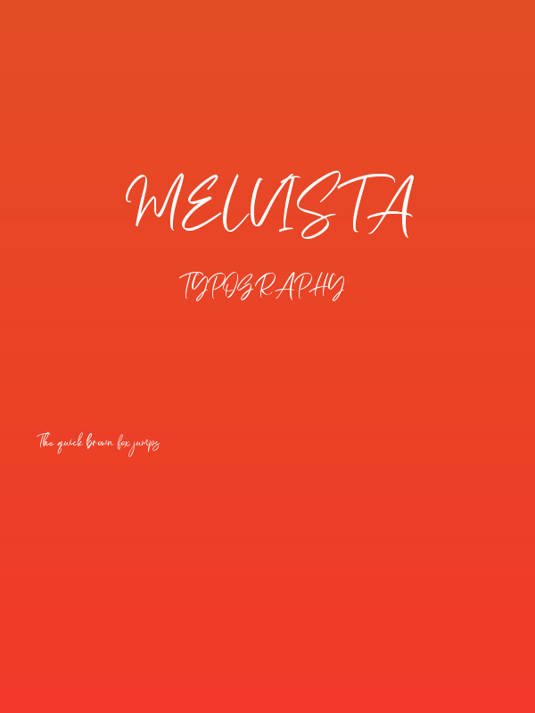 Melvista Poster