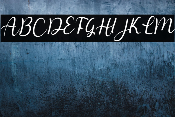 Melya Italic Example 2