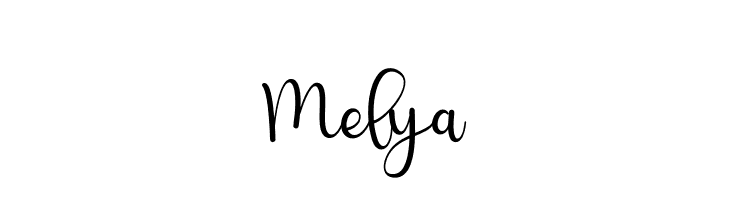 Melya  les polices de caractères gratuit tlcharger