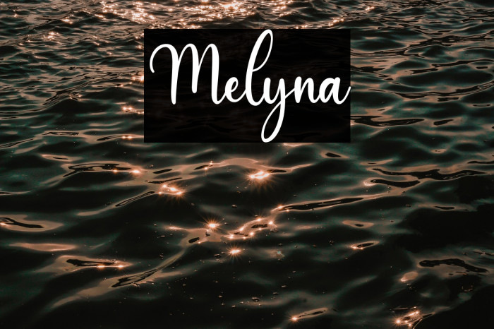 Melyna Example 1
