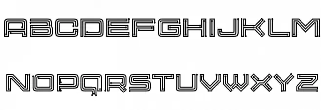 Membra フォント 大文字