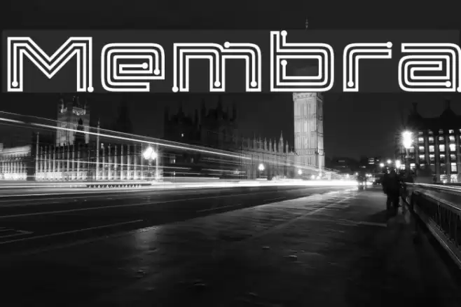 Membra Font examples