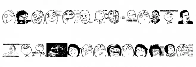 Memes by jopea302 字体 大写