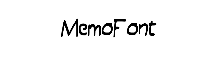 MemoFont Font