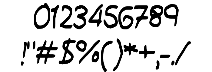 MemoFont Font OTHER CHARS