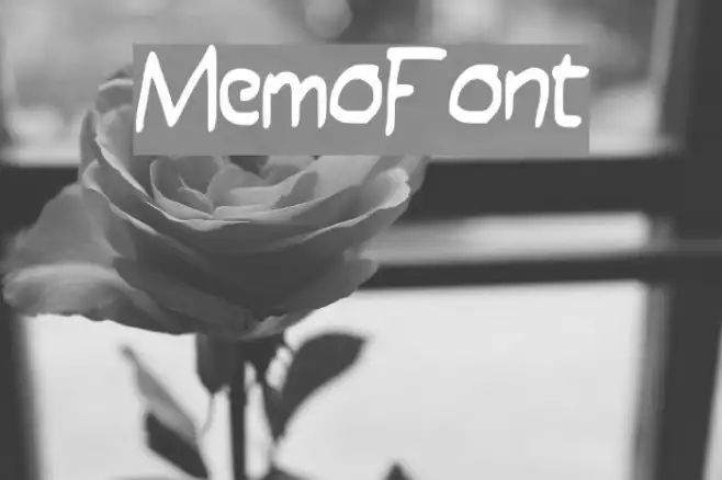 MemoFont Example 3