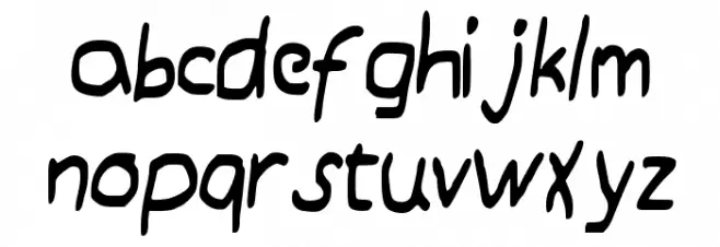 MemoFont फ़ॉन्ट लोअरकेस